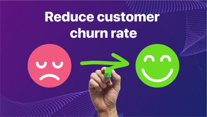 Biểu đồ minh họa giảm churn rate trên website qua chiến lược tối ưu trải nghiệm người dùng